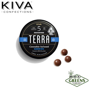 Kiva confections - MILK CHOCOLATE BLUEBERRY TERRA BITES